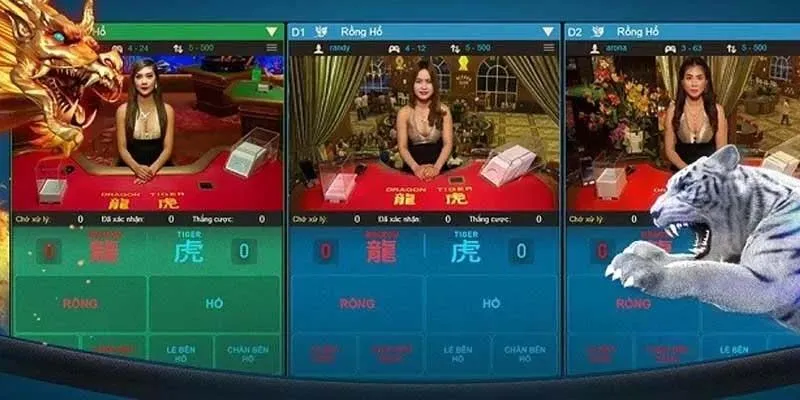 Chi tiết về cách tham gia, luật chơi và các lựa chọn cược trong rồng hổ